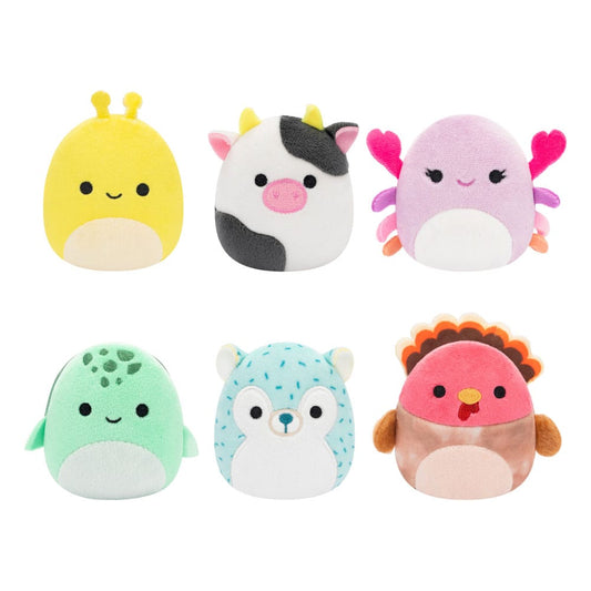 *IN STOCK* Jazwares -Squishmallows Mini Figure 6 Pack 5 cm