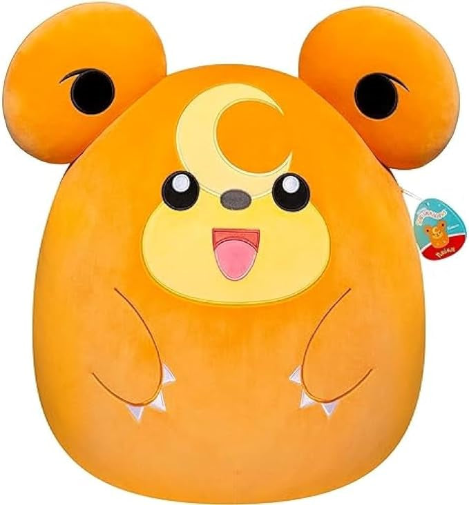 KellyToys -Pokemon Teddiursa Squishmallow 25cm