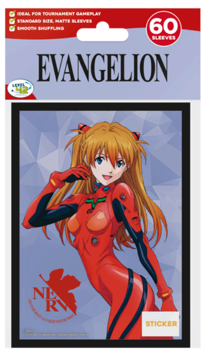 Level 42 -Evangelion Asuka  Card Sleeve Normal Size