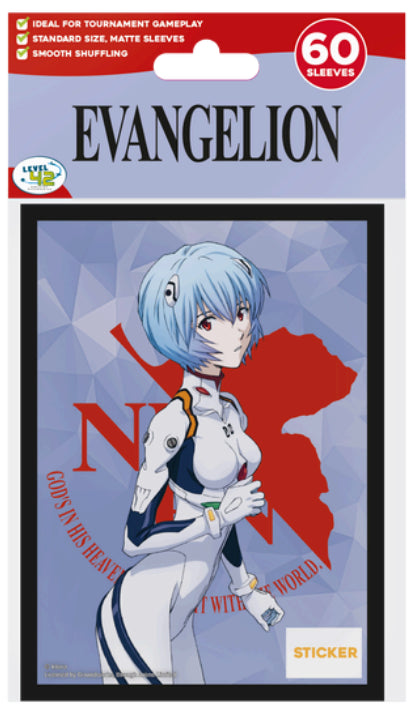 Level 42 -Evangelion Rei Card Sleeve Normal Size