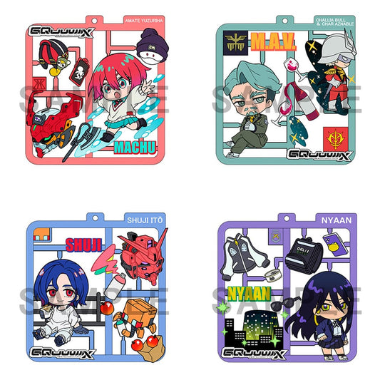 *IN STOCK*Megahouse -Mobile Suit Gundam GQuuuuuuX Plat Collection Keychain Assortment Blind bag