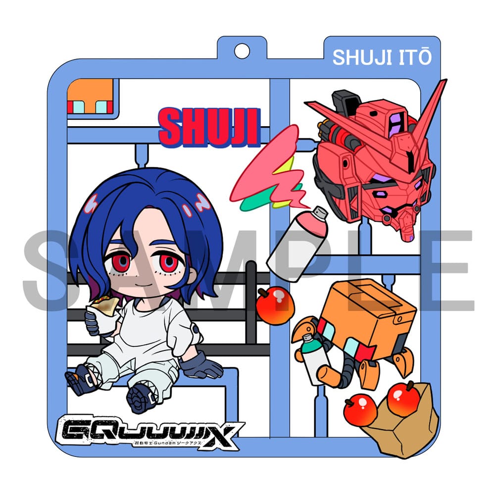 *IN STOCK*Megahouse -Mobile Suit Gundam GQuuuuuuX Plat Collection Keychain Assortment Blind bag