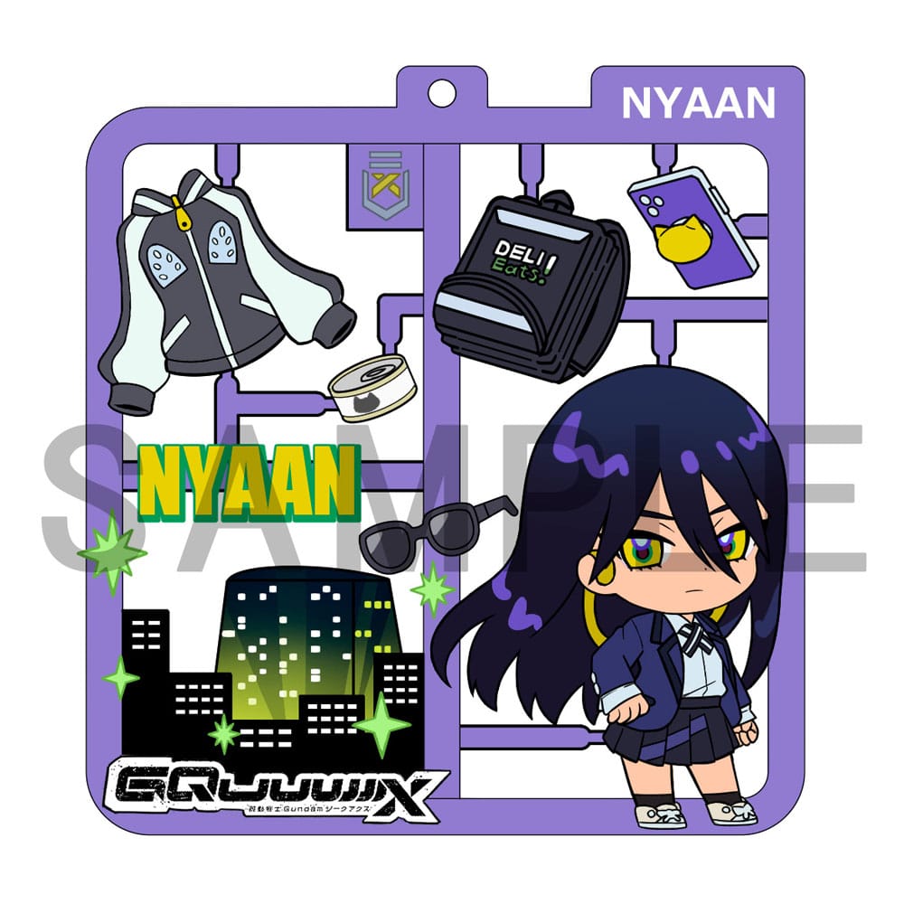 *IN STOCK*Megahouse -Mobile Suit Gundam GQuuuuuuX Plat Collection Keychain Assortment Blind bag