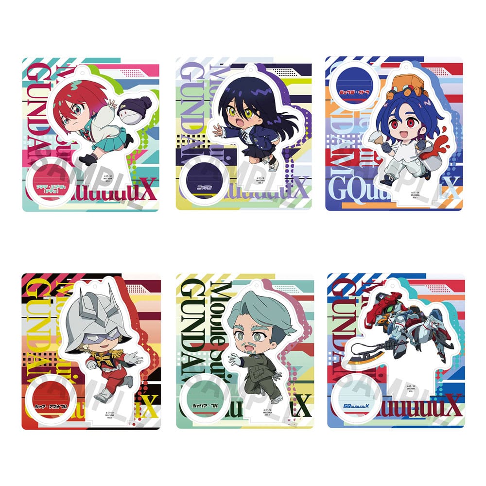 *IN STOCK* Megahouse -Mobile Suit Gundam GQuuuuuuX TokoToko Acrylic Figure 9 cm Blind bag