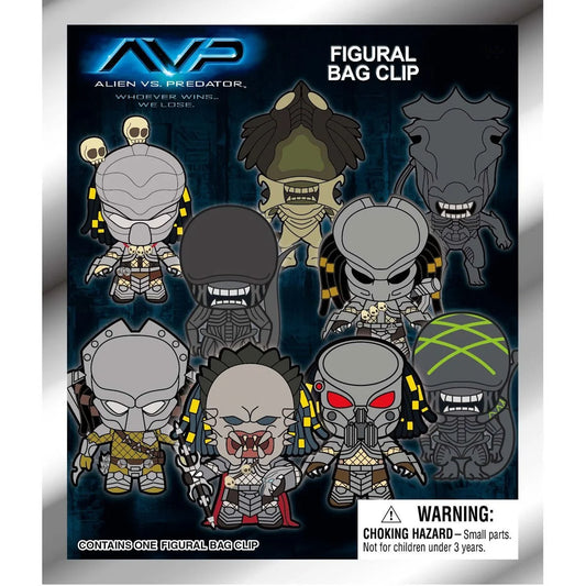 *IN STOCK* Monogram -Aliens VS Predator 3D Foam Bag Clip Blind bag