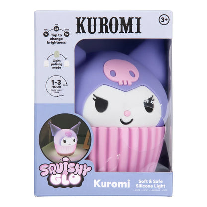 *IN STOCK* Paldone -Sanrio Kuromi SquishyGlo Silicone Light Rechargeable 15cm