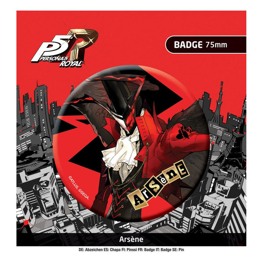 *IN STOCK* PopBuddies -Persona 5 Pin Badge Arséne