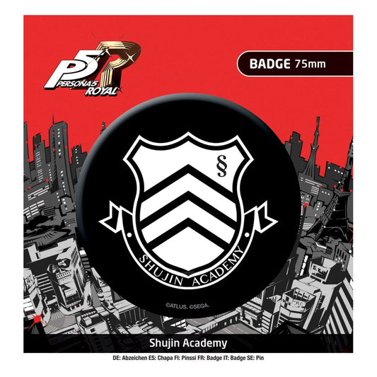 *IN STOCK* PopBuddies -Persona 5 Pin Badge Shujin Academy