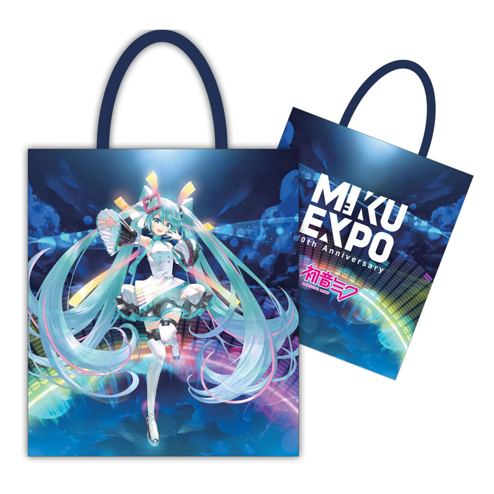 PopBuddies -Vocaloid Hatsune Miku Tote Bag Miku Expo 10th Anniversary Art by Kei Ver. Limited Edition