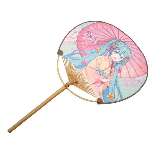 *IN STOCK* Popbuddies -Vocaloid Hatsune Miku Non-Folding Uchiwa Fan