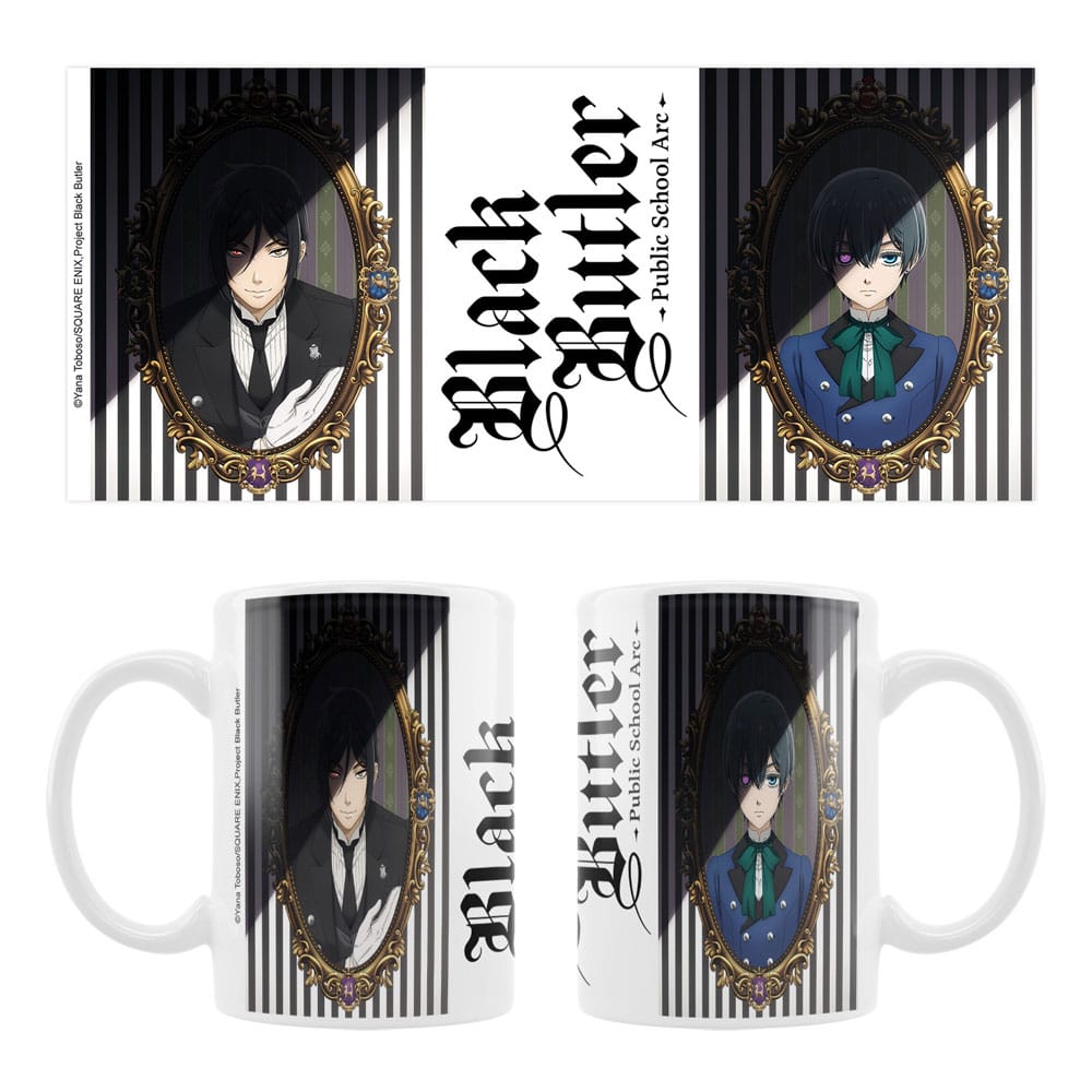 *IN STOCK* Sakami -Black Butler Ciel and Sebastian Ceramic Mug Public School Arc