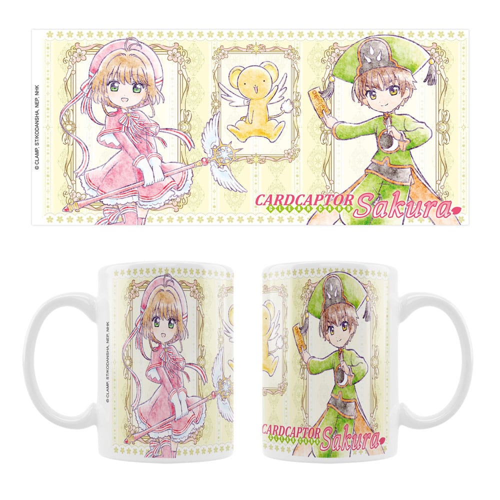 *IN STOCK* Sakami Merchandise -Cardcaptor Sakura Clear Card Kero-Chan Sakura and Syaoran Ceramic Mug