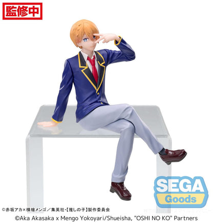 *IN STOCK* Sega -Oshi No Ko Aqua Hoshino Perching PVC Statue Uniform 13 cm