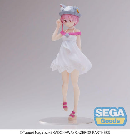 Sega -Re Zero Ram Luminasta PVC Statue Nyatsu Day 19 cm