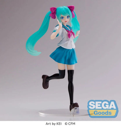 Sega -Vocaloid Hatsune Miku 16th Anniversary KEI Ver Figure Luminasta