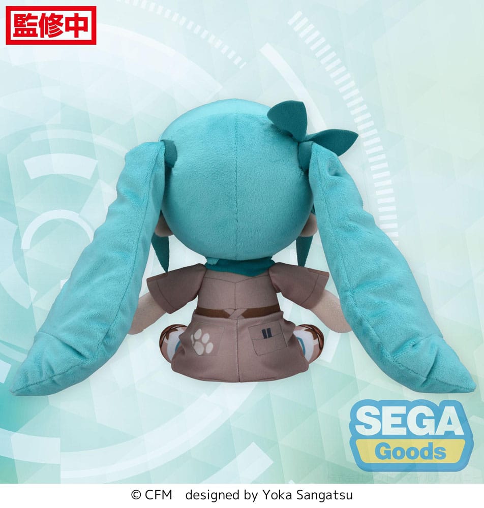 *IN STOCK* Sega -Vocaloid Hatsune Miku Fuwa Fuwa 22cm Going Out Series Zoo