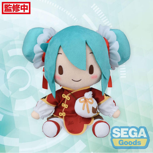 *IN STOCK* Sega -Vocaloid Hatsune Miku Fuwa Fuwa Plush 22 cm Chinatown ver