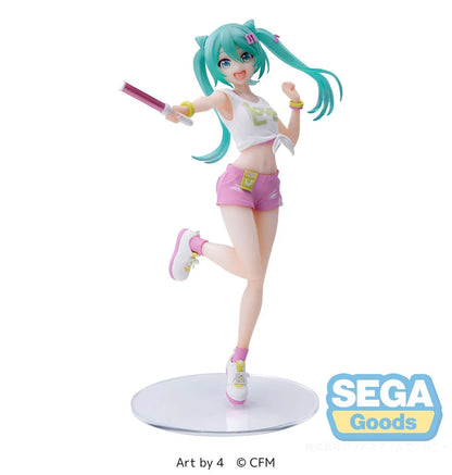 Sega -Vocaloid Hatsune Miku Live Cheering Figure Luminasta 20cm