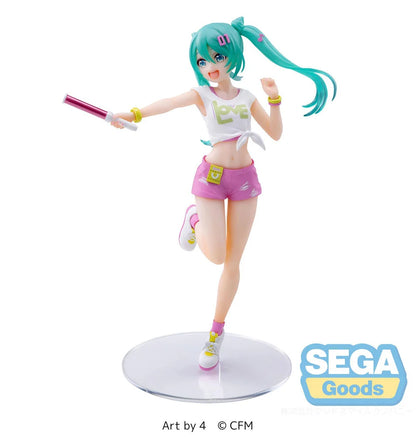 Sega -Vocaloid Hatsune Miku Live Cheering Figure Luminasta 20cm