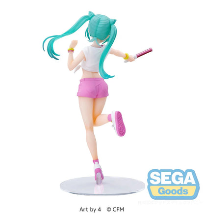 Sega -Vocaloid Hatsune Miku Live Cheering Figure Luminasta 20cm