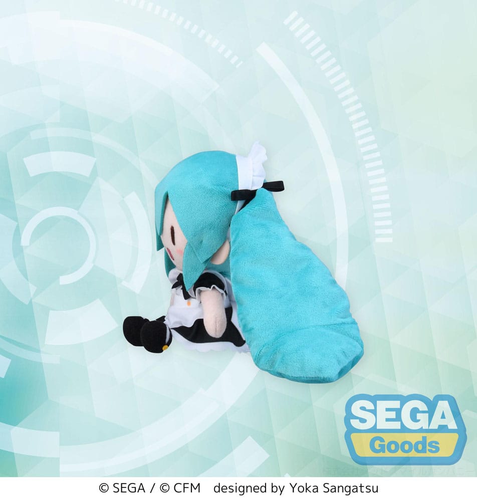 *IN STOCK* Sega -Vocaloid Hatsune Miku Mini Fuwa Fuwa Maid ver