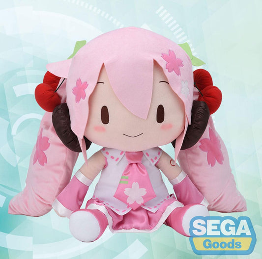*CUSTOM ORDER* Sega -Vocaloid Sakura Miku Fuwa Fuwa Dodeka plush 50cm
