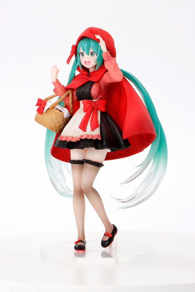 *IN STOCK* Taito -Vocaloid Hatsune Miku Wonderland PVC Statue Little Red Riding Hood