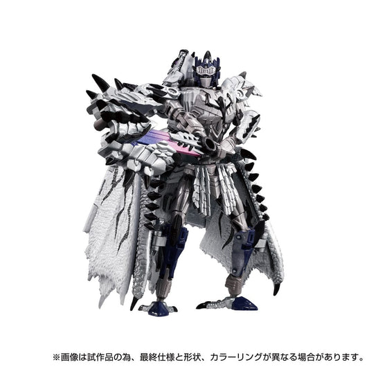 *IN STOCK* Takara Tomy -Transformers x Monster Hunter Silver Rathalos Prime Action Figure