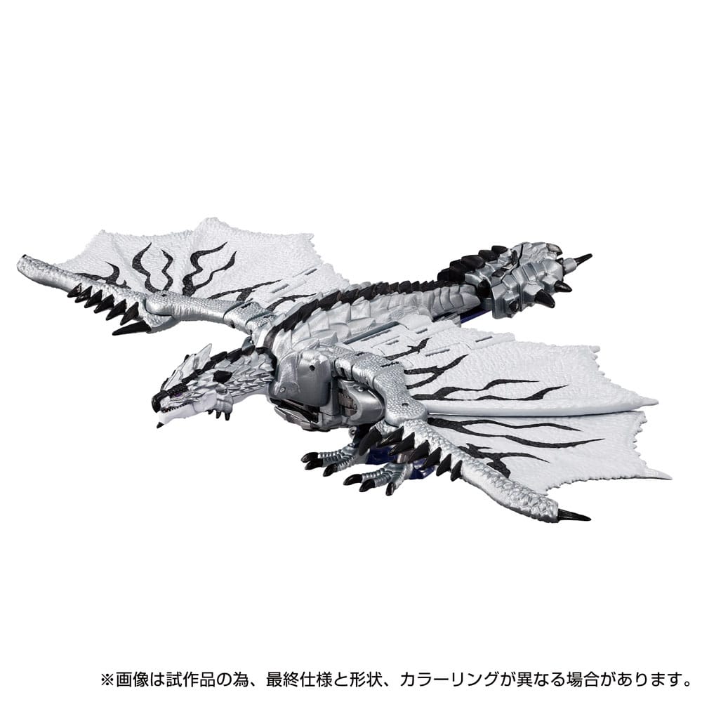 *IN STOCK* Takara Tomy -Transformers x Monster Hunter Silver Rathalos Prime Action Figure