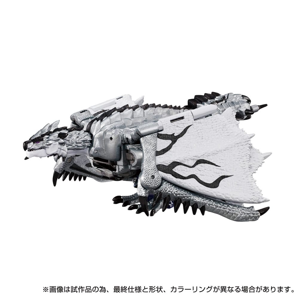 *IN STOCK* Takara Tomy -Transformers x Monster Hunter Silver Rathalos Prime Action Figure