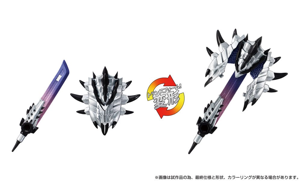 *IN STOCK* Takara Tomy -Transformers x Monster Hunter Silver Rathalos Prime Action Figure