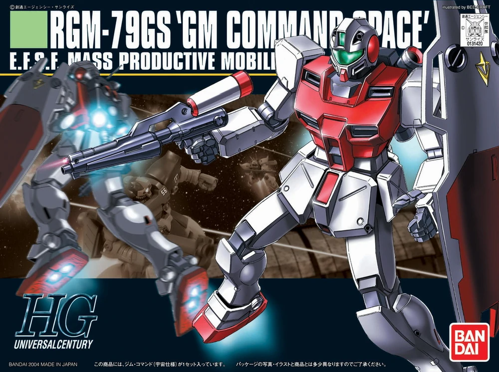 Bandai -Gundam War in the Pocket GM Command HGUC 1 144 Space