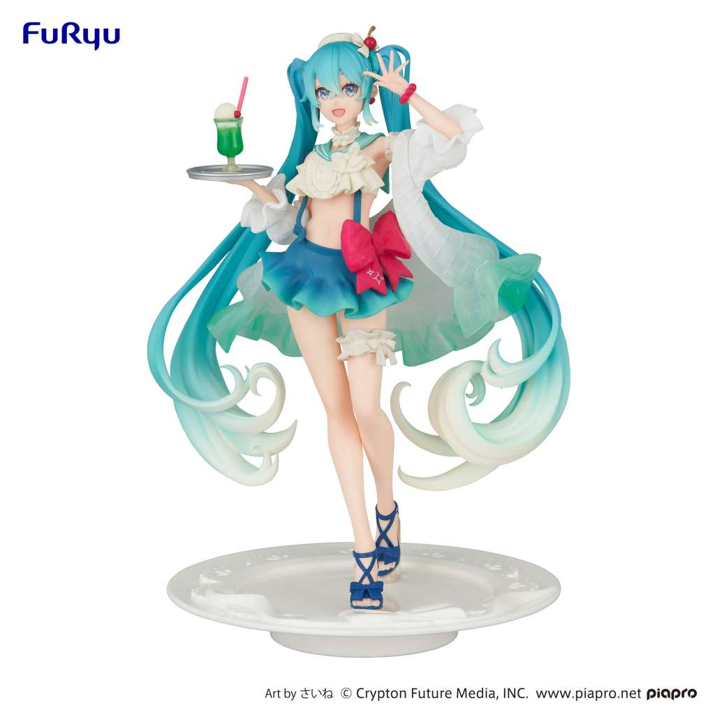 Furyu -Vocaloid Hatsune Miku SweetSweets Series Melon Soda Float