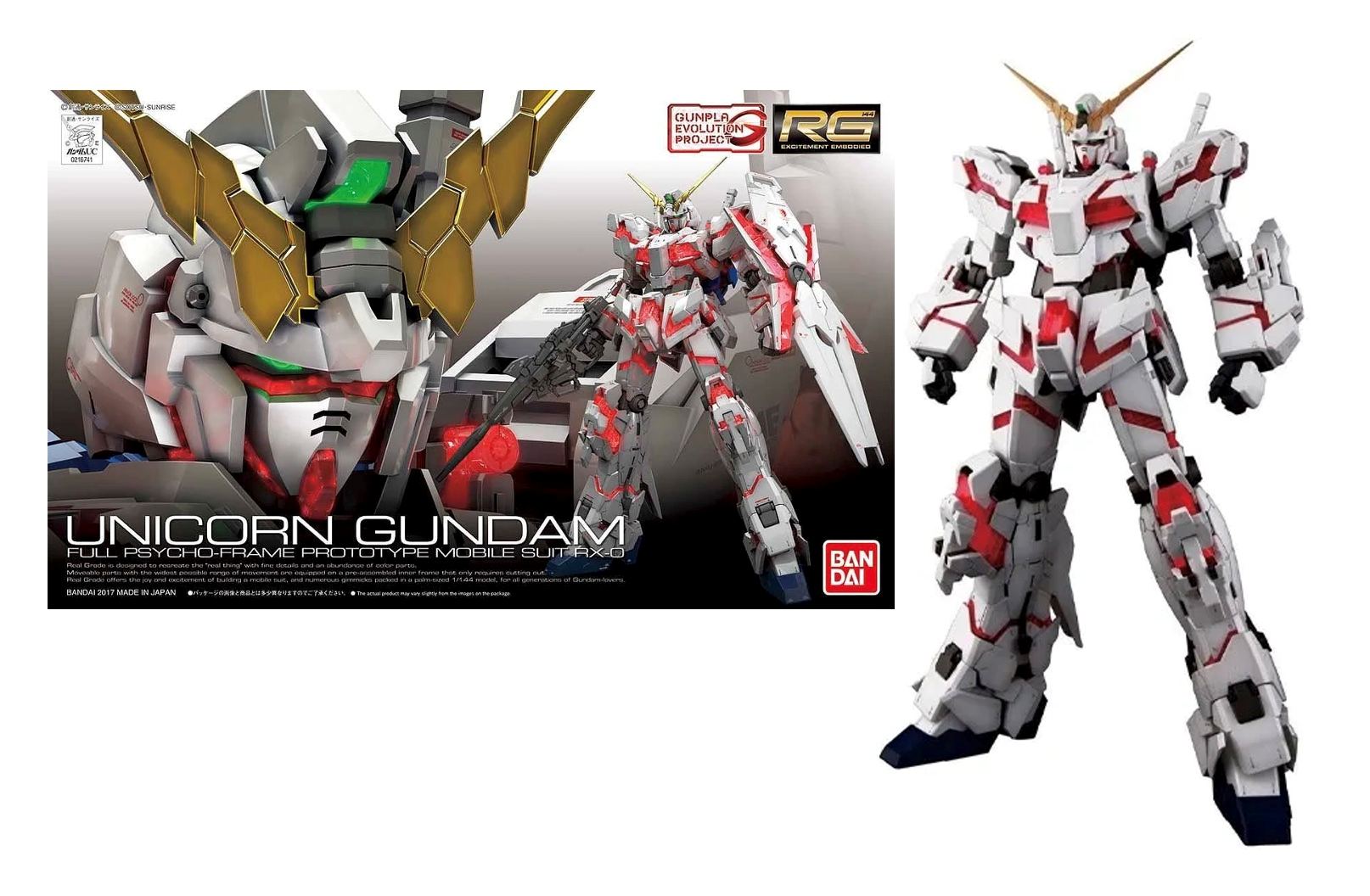 Bandai  -Gundam Unicorn Unicorn Gundam Campaign RGUC 1 144